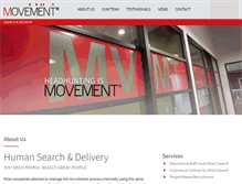 Tablet Screenshot of movementsearch.com